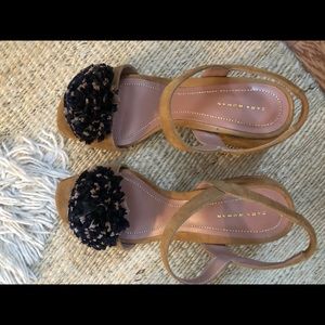Zara pom pom sandals